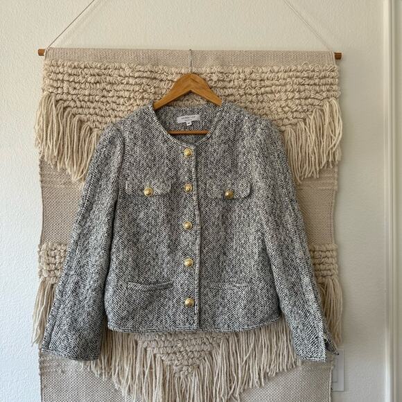 Derek Lam Tweed Gray Jacket - Picture 1 of 7